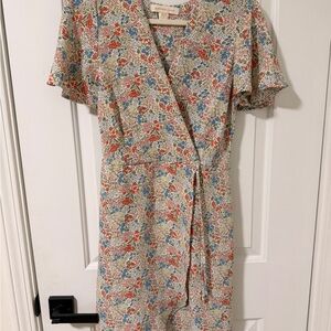 Floral Wrap Dress